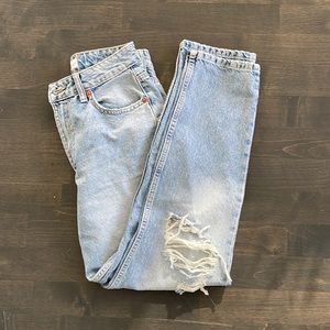 Zara Slim Straight Leg Jean